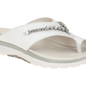 Gabor ROLLINGSOFT 66.812.50 wei? - Pantoletten f?r Damen