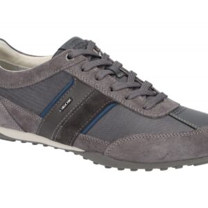 Geox WELLS U52T5C 02211C9002 dunkel-grau - sportliche Halbschuhe f?r Herren