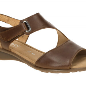 Gabor FLORENZ 66.063.54 braun - Sandalette f?r Damen