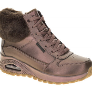Skechers UNO 167821 BRN braun - sportliche Stiefelette f?r Damen