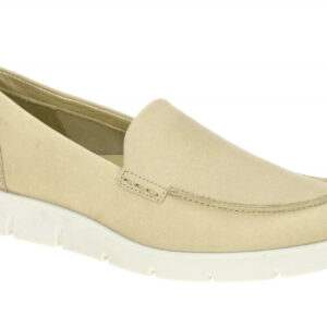 Ecco BELLA 28041302004 sand - bequeme Slipper f?r Damen