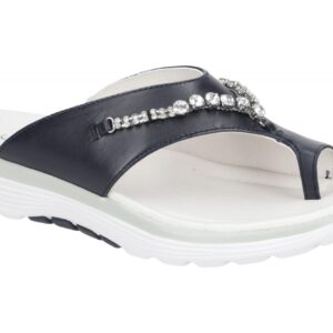 Gabor ROLLINGSOFT 26.812.56 dunkel-blau - bequeme Pantolette f?r Damen