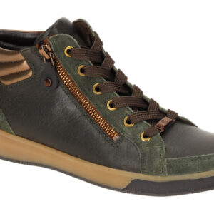 ara ROM 12-44499 78 dunkel-gr?n - Mid Cut Sneakers f?r Damen