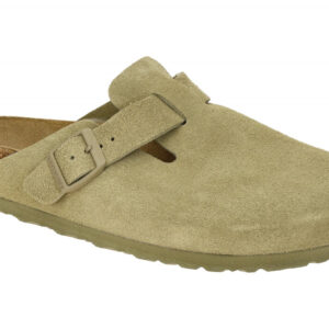 Birkenstock BOSTON BS 1025844 gr?n - bequeme Pantolette f?r Damen