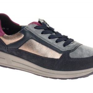 ara OSAKA 2.0 12-24826 02 blau - bequeme Halbschuhe f?r Damen