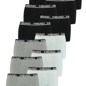 Head Herren Basic Boxer Pant Shorts Unterwäsche Unterhose 12 er Pack