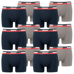 12 er Pack Levis Boxer Brief Boxershorts Men Herren Unterhose Pant Unterwäsche