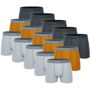 15 er Pack My Essential Clothing Basic Boxershorts Cotton Bio Herren Shorts Unte...