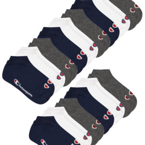 15 Paar Champion Sneaker Socken Gr. 35 - 46 Unisex Sneaker Kurzsocken