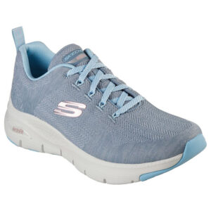 Skechers Arch Fit - COMFY WAVE Damen Sneaker 149414 Hellblau