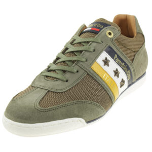 Pantofola d' Oro IMOLA CANVAS UOMO LOW Herren Leder Sneaker 10221036 Grün
