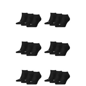 18 Paar Puma Sneaker Invisible Socken Gr. 35 - 49 Unisex für Damen Herren Füßlin...