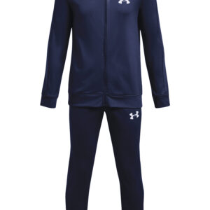 Under Armour Kids Knit Track Suit Trainingsanzug Jogginganzug 1363290 Blau