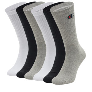 6 Paar Champion Crew Socken Gr. 35 - 46 Unisex Tennissocken U24558