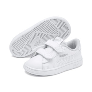 PUMA Smash v2 L V INF Kids Sneaker Schuhe weiss 365174 02