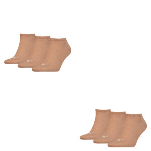 6 Paar Puma Sneaker Invisible Socken Gr. 35 - 49 Unisex für Damen Herren Füßling...