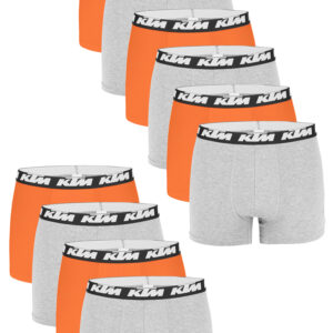 KTM by FREEGUN Boxershorts für Herren Unterwäsche Pant Men´s Boxer 10 er Pack