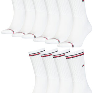 10 Paar TOMMY HILFIGER Herren ICONIC Socken Gr. 39 - 49 Tennis Socken