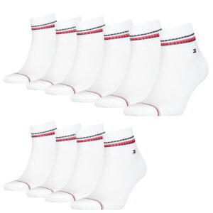 10 Paar TOMMY HILFIGER Herren ICONIC QUARTER Gr. 39 - 49 Sneaker Socken