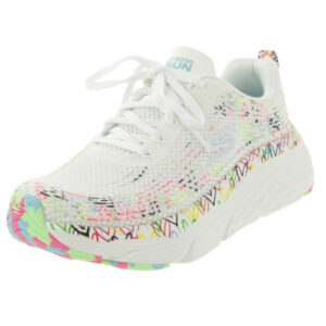 Skechers MAX CUSHIONNING ELITE PAINTED WITH LOVE Damen Sneakers JGoldcrown weiss