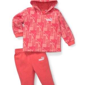 Puma MINICATS Puma Power Jogger FL Trainingsanzug Sportanzug 670140 pink