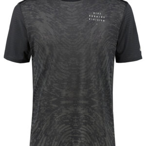 Nike DRI-FIT RUN DIVISION RISE 365S Herren Laufshirt Sportswear Tee schwarz DM47...