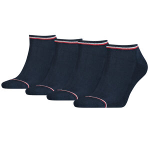 4 Paar TOMMY HILFIGER Herren ICONIC SNEAKER Gr. 39 - 49 Sneaker Socken