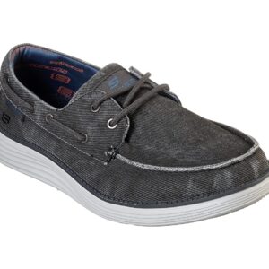 Skechers Men USA STATUS 2.0 LORANO Sneakers Herren Schuhe Schwarz