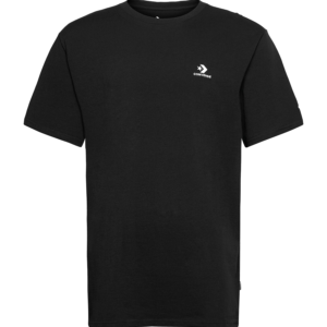 Converse Embroidered Star Chevron Left Chess Tee Damen T-Shirt 10020804 schwarz