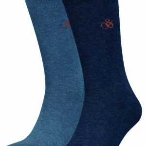 Scotch & Soda Klassische Business Herrensocken im 2er Pack