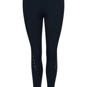 Superdry Damen TRAIN BRANDED ELASTIC TIGHT Leggings Fitnesshose Schwarz