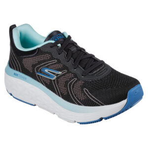 Skechers MAX CUSHIONING DELTA Sneakers Laufschuhe Fitness Damen schwarz 129120