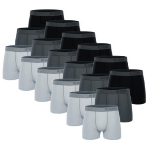 18 er Pack My Essential Clothing Basic Boxershorts Cotton Bio Herren Shorts Unte...