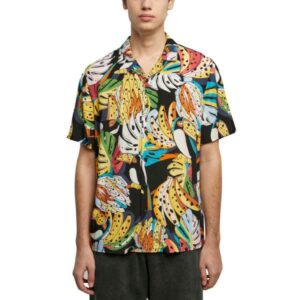 Urban Classics - Viscose Resort Shirt Hemd toucans