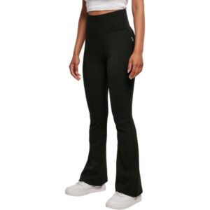 Urban Classics Ladies - Organic Interlock Bootcut Leggings