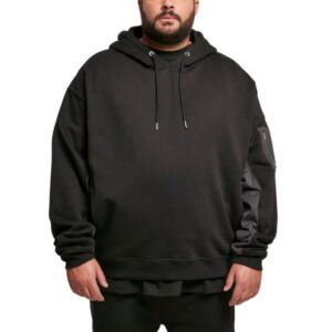 Urban Classics - Military Bomber Hoody schwarz