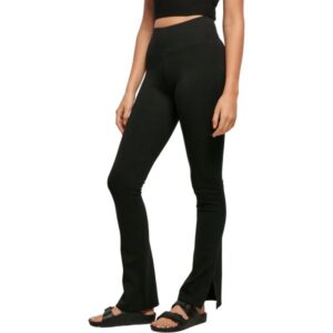 Urban Classics Ladies - High Waist Side Slit Leggings