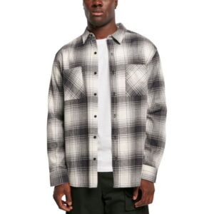 Urban Classics - Boxy Oversized Mock Check Hemd