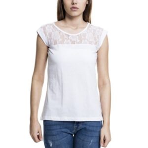 Urban Classics Ladies - FLOWER Fashion Loose Top Shirt