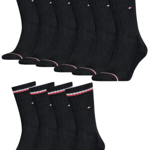 10 Paar TOMMY HILFIGER Herren ICONIC Socken Gr. 39 - 49 Tennis Socken