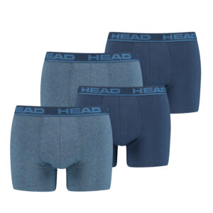 Head Herren Basic Boxer Pant Shorts Unterwäsche Unterhose 4 er Pack