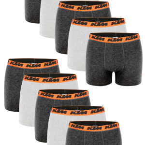 KTM by FREEGUN Boxershorts für Herren Unterwäsche Pant Men´s Boxer 10 er Pack