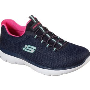 Skechers SPORT WOMENS SUMMITS Sneakers WIDE FIT Frauen Blau