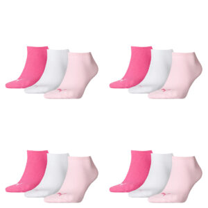 12 Paar Puma Sneaker Invisible Socken Gr. 35 - 49 Unisex für Damen Herren Füßlin...