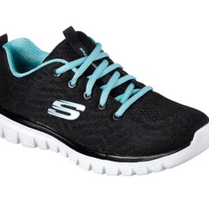 Skechers Sport Womens GRACEFUL GET CONNECTED Sneakers Women Schwarz