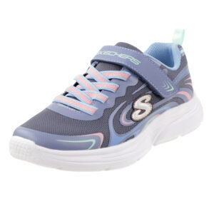 Skechers Wavy Lites EUREKA SHINE Sneakers Kids Mädchen grau 303520L CCMT