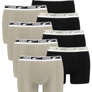 Puma Herren Boxer Boxershorts Men Unterhose Multi Logo Pant Unterwäsche 8er Pack...