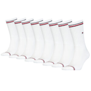 8 Paar TOMMY HILFIGER Herren ICONIC Socken Gr. 39 - 49 Tennis Socken