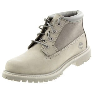 Timberland Nellie Chukka Damen Stiefel Boots Wasserfest Nubuk Grau