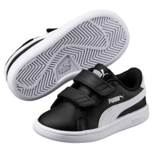 PUMA Smash v2 L V INF Kids Sneaker Schuhe schwarz 365174 03